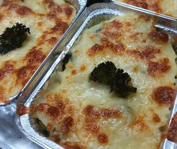 Escondidinho de brócolis